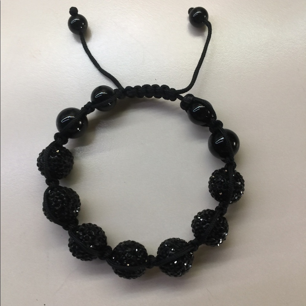 Shambalah Black Bling Bracelet